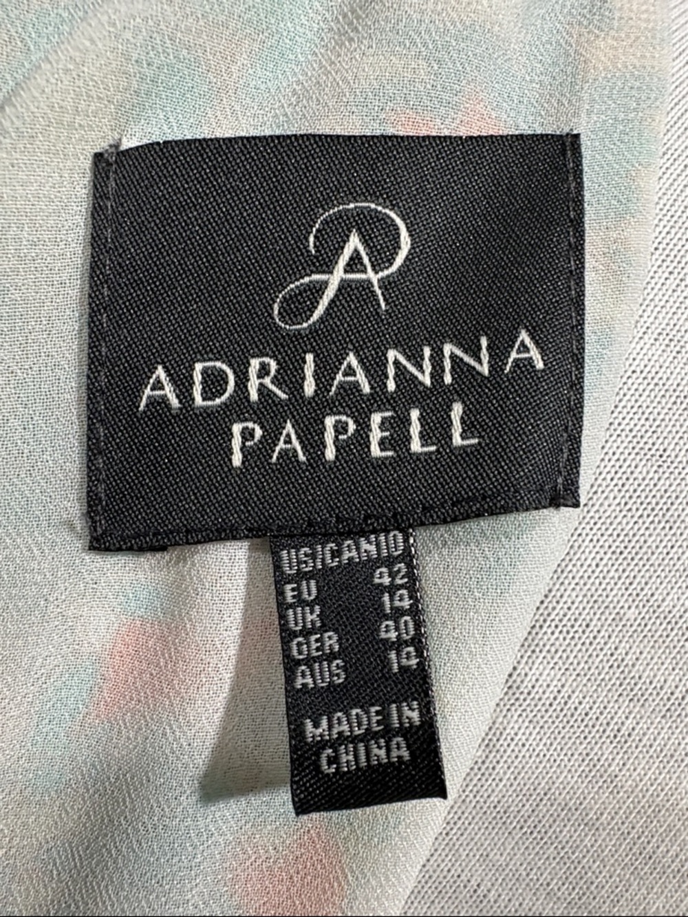 Adrianna Papell Multi Floral Halter Midi Dress - Size: 10 - Picture 11 of 13